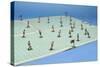 'Footo-Ballo' Table Football Game-null-Stretched Canvas