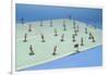 'Footo-Ballo' Table Football Game-null-Framed Giclee Print