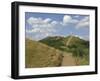 Footpath Along the Main Ridge of the Malvern Hills, Worcestershire, Midlands, England-David Hughes-Framed Photographic Print