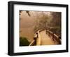 Footpath and Pavillon, West Lake, Hangzhou, Zhejiang Province, China, Asia-Jochen Schlenker-Framed Photographic Print