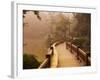 Footpath and Pavillon, West Lake, Hangzhou, Zhejiang Province, China, Asia-Jochen Schlenker-Framed Photographic Print