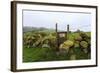 Footpath Gate and Dry Stone Wall Near Elton on a Murky Spring Day-Eleanor Scriven-Framed Photographic Print