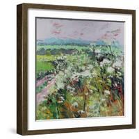 Footpath in Early summer-Sylvia Paul-Framed Giclee Print