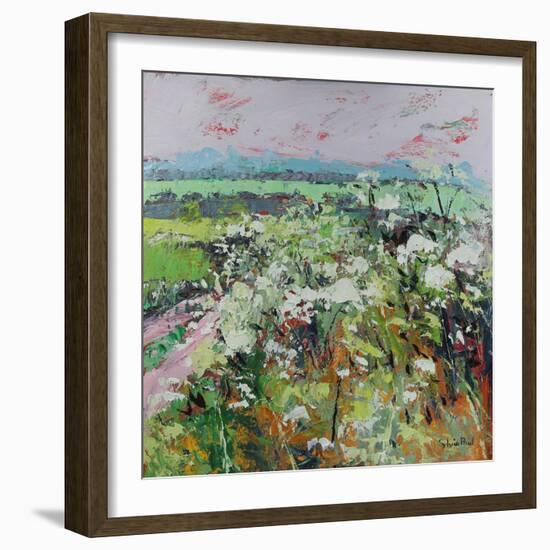 Footpath in Early summer-Sylvia Paul-Framed Giclee Print