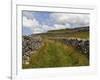 Footpath on the Dales Way, Grassington, Yorkshire Dales National Park, North Yorkshire, England, UK-White Gary-Framed Premium Photographic Print