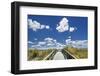 Footpath through the Dunes at Atlantic City.-Jon Hicks-Framed Photographic Print