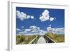 Footpath through the Dunes at Atlantic City.-Jon Hicks-Framed Photographic Print