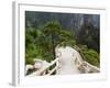 Footpath, Xihai (West Sea) Valley, Mount Huangshan (Yellow Mountain), Anhui Province-Jochen Schlenker-Framed Photographic Print