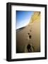 Footprints in Sand Along California's Lost Coast Trail, King Range Conservation Area, California-Bennett Barthelemy-Framed Photographic Print