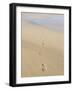 Footprints In Sand-Adrian Bicker-Framed Photographic Print