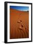Footprints in the Desert Sand-MJO Photo-Framed Photographic Print