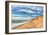 Footprints on Cape Cod Shore-Robert Goldwitz-Framed Photographic Print