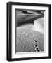 Footprints on Desert Dunes-Bettmann-Framed Photographic Print