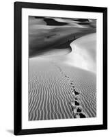 Footprints on Desert Dunes-Bettmann-Framed Photographic Print