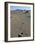 Footprints Through Sand Dunes, Near Corralejo, Fuerteventura, Canary Islands, Spain, Europe-Stuart Black-Framed Photographic Print