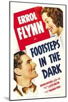 Footsteps in the Dark, Errol Flynn, Brenda Marshall, 1941-null-Mounted Photo