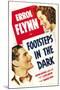 Footsteps in the Dark, Errol Flynn, Brenda Marshall, 1941-null-Mounted Photo