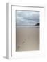 Footsteps in the Sand, Carbis Bay Beach, St. Ives, Cornwall, England, United Kingdom, Europe-Mark Doherty-Framed Photographic Print