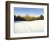 Footsteps Through the Snow-Kevin Dodds-Framed Giclee Print