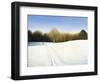 Footsteps Through the Snow-Kevin Dodds-Framed Giclee Print