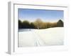 Footsteps Through the Snow-Kevin Dodds-Framed Giclee Print