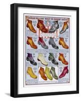 Footwear Catalog-null-Framed Art Print