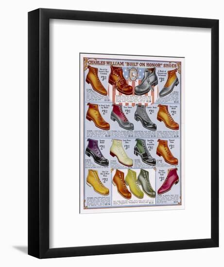 Footwear Catalog-null-Framed Art Print