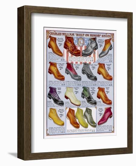 Footwear Catalog-null-Framed Art Print