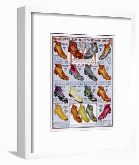 Footwear Catalog-null-Framed Art Print