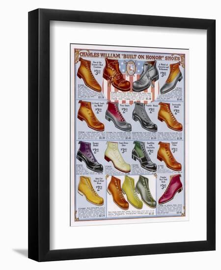 Footwear Catalog-null-Framed Art Print