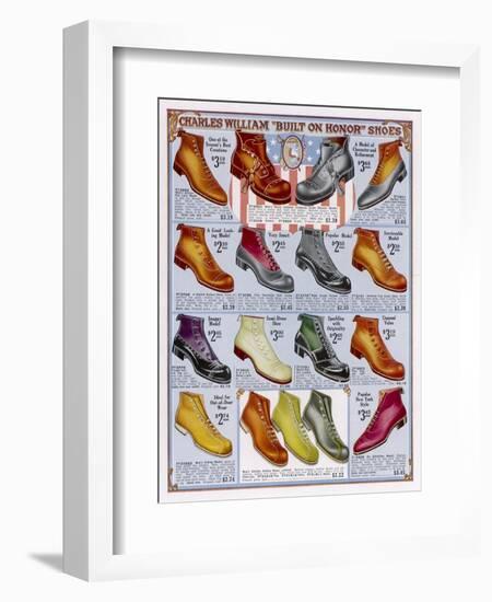 Footwear Catalog-null-Framed Art Print