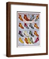 Footwear Catalog-null-Framed Art Print