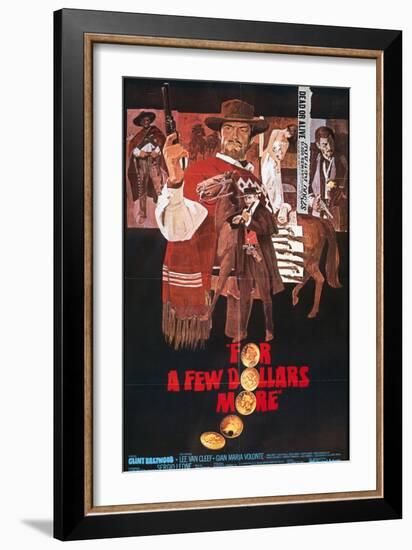 For a Few Dollars More, 1965, "Per Qualche Dollaro In Piu" Directed by Sergio Leone-null-Framed Giclee Print