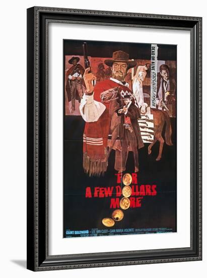 For a Few Dollars More, 1965, "Per Qualche Dollaro In Piu" Directed by Sergio Leone-null-Framed Giclee Print