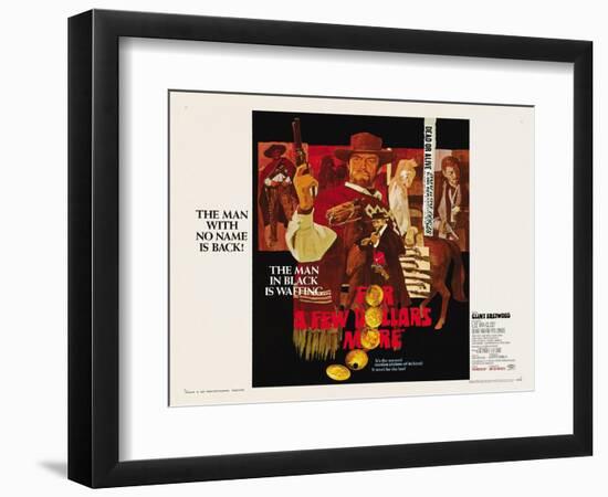 For a Few Dollars More, 1966-null-Framed Art Print