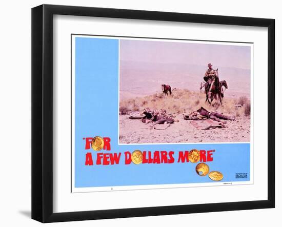 For a Few Dollars More, 1966-null-Framed Art Print