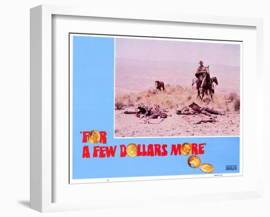 For a Few Dollars More, 1966-null-Framed Art Print