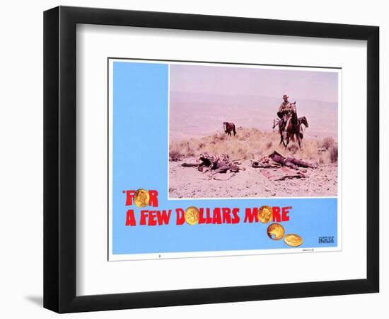 For a Few Dollars More, 1966-null-Framed Art Print