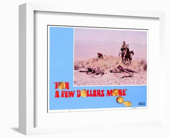 For a Few Dollars More, 1966-null-Framed Art Print