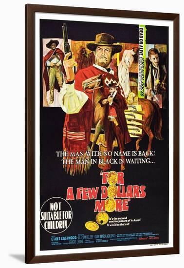 For a Few Dollars More, (AKA Per Qualche Dollaro in Piu), 1965-null-Framed Art Print