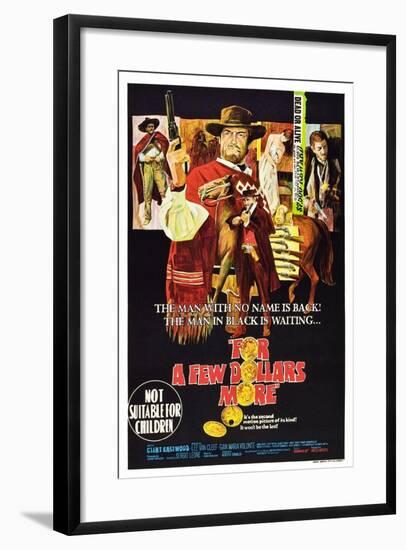 For a Few Dollars More, (AKA Per Qualche Dollaro in Piu), 1965-null-Framed Art Print