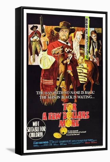 For a Few Dollars More, (AKA Per Qualche Dollaro in Piu), 1965-null-Framed Stretched Canvas