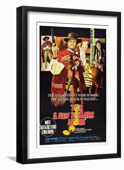 For a Few Dollars More, (AKA Per Qualche Dollaro in Piu), 1965-null-Framed Art Print