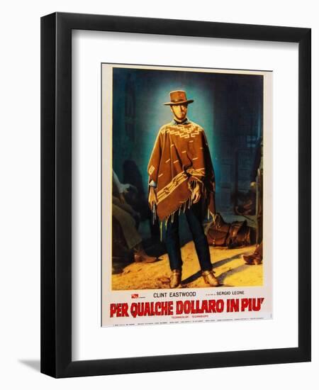 For a Few Dollars More (AKA Per Qualche Dollaro in Piu), Clint Eastwood, 1965-null-Framed Art Print