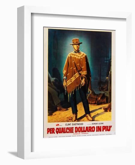 For a Few Dollars More (AKA Per Qualche Dollaro in Piu), Clint Eastwood, 1965-null-Framed Art Print