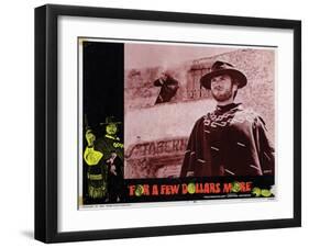 For a Few Dollars More, (AKA Per Qualche Dollaro in Piu), Clint Eastwood, 1965-null-Framed Art Print