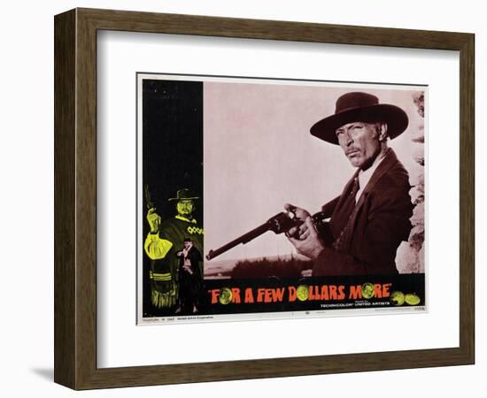 For a Few Dollars More, (AKA Per Qualche Dollaro in Piu), Lee Van Cleef, 1965-null-Framed Art Print