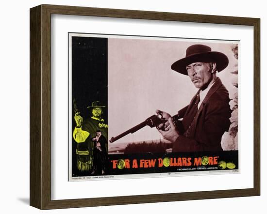 For a Few Dollars More, (AKA Per Qualche Dollaro in Piu), Lee Van Cleef, 1965-null-Framed Art Print