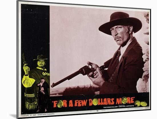 For a Few Dollars More, (AKA Per Qualche Dollaro in Piu), Lee Van Cleef, 1965-null-Mounted Art Print