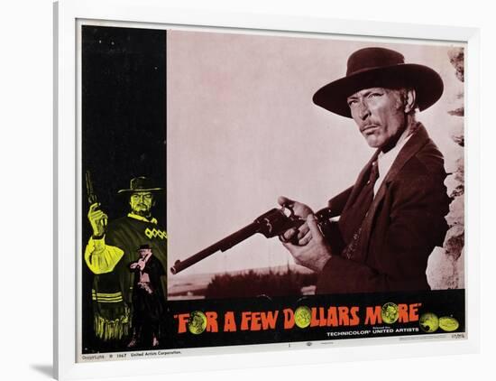 For a Few Dollars More, (AKA Per Qualche Dollaro in Piu), Lee Van Cleef, 1965-null-Framed Art Print